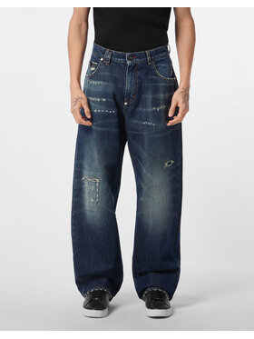 PHILIPP PLEIN PHILIPP PLEIN Jeans 26875 Blu Loose Fit