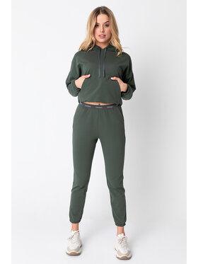 LaLupa LaLupa Joggers LA102 Verde Comfortable Fit