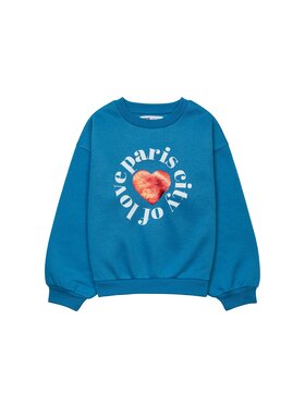 MINOTI MINOTI Bluza 12KFCREW 8 Niebieski Regular Fit