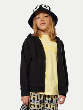 HUGO HUGO Світшот G00355 D Чорний Regular Fit