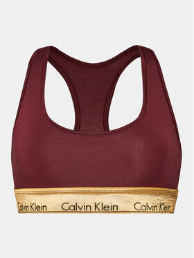 Calvin Klein Underwear Calvin Klein Underwear Biustonosz top 000QF7445E Bordowy
