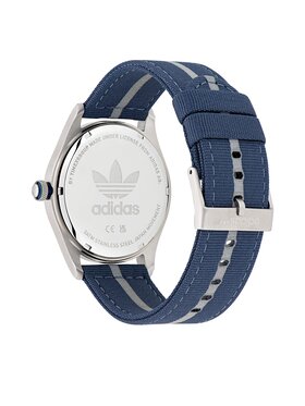 Adidas Originals Sat Code Four Watch AOSY23041 Srebrna