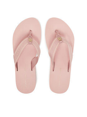 Tommy Hilfiger Tommy Hilfiger В'єтнамки Hilfiger Webbing Beach Sandal FW0FW08515 Рожевий