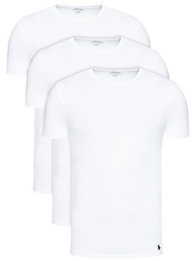 Polo Ralph Lauren Polo Ralph Lauren Komplet 3 t-shirtów Classic Crew 714830304003 Biały Regular Fit