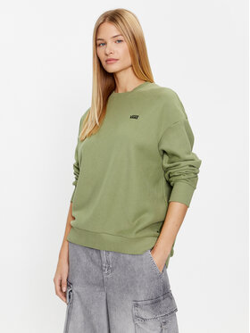 Vans Vans Džemperis ar kapuci Comfycush Essential Crew VN000A6C Zaļš Regular Fit