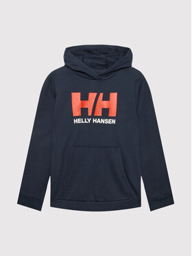Helly Hansen Helly Hansen Bluza Logo 41677 Granatowy Regular Fit