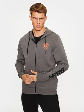 Rossignol Rossignol Džemperis ar kapuci Hero Fz Hoodie RLMMS10 Pelēks Regular Fit