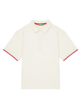 United Colors Of Benetton United Colors Of Benetton Polo 3MI5C301U Bež Relaxed Fit