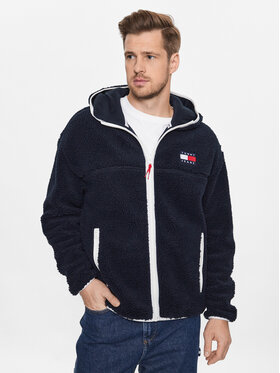 Tommy Jeans Tommy Jeans Džemperis ar kapuci DM0DM15509 Tumši zils Regular Fit