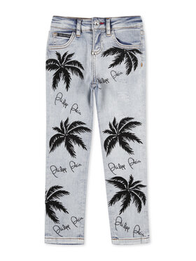 PHILIPP PLEIN PHILIPP PLEIN Jeansy 30310 Modrá Slim Fit