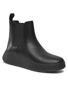 FitFlop FitFlop Členková obuv s elastickým prvkom F-Mode FH4-090 Čierna