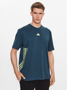 adidas adidas Tričko IN1614 Tyrkysová Loose Fit