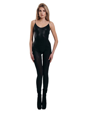 Laretaggio Laretaggio Kombinezon Waco Czarny Skinny Fit