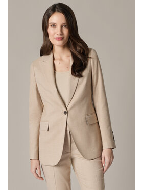 Lancerto Lancerto Marynarka Cortona MA131126000037 Beżowy Regular Fit