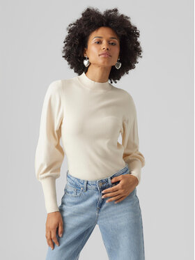 Vero Moda Vero Moda Svetr 10290671 Béžová Regular Fit