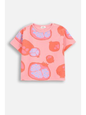 Coccodrillo Coccodrillo T-Shirt WC5143204TGK-033 Różowy Regular Fit