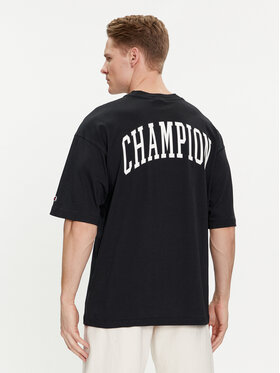 Champion T-shirt 219855 Crna Custom Fit