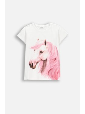 Coccodrillo Coccodrillo T-Shirt WC6143201VGA-001 Biały Regular Fit