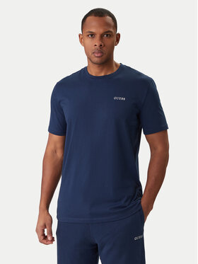 Guess Guess T-krekls Z6RI17 I3Z14 Tumši zils Regular Fit