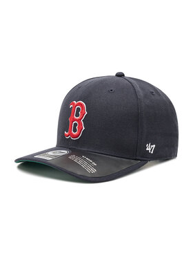 47 Brand 47 Brand Șapcă Boston Red Sox 47 Clean Up B-CLZOE02WBP-NY Bleumarin