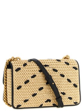 PINKO PINKO Borsetta Beige Cowhide Crossbody Beige