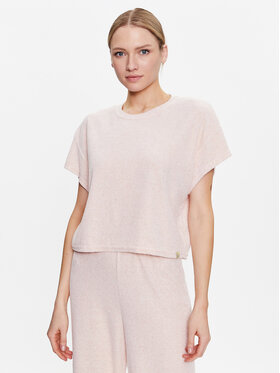 American Vintage American Vintage Тишърт Ukoz UKO02AE23 Розов Relaxed Fit