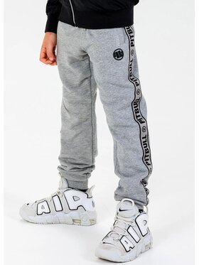 PITBULL PITBULL Spodnie dresowe Spodnie Szary Regular Fit