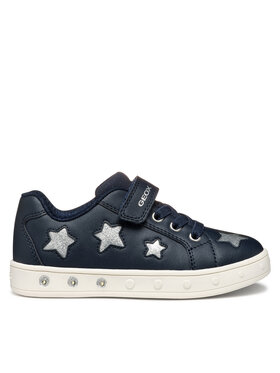 Geox Geox Tenisice J Skylin J558WB 0BCKC C0673 S Tamnoplava