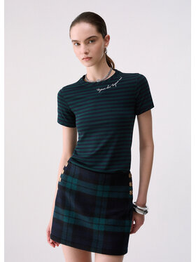 Liu Jo Liu Jo T-shirt WF6439J3988D3050 Verde Slim Fit