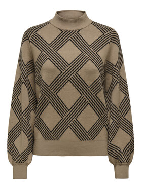 ONLY ONLY Гольф Anny 15327635 Бежевий Regular Fit