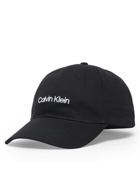 Calvin Klein Calvin Klein Καπέλο Jockey Titlecase Embroidery LV04D5003G Μαύρο