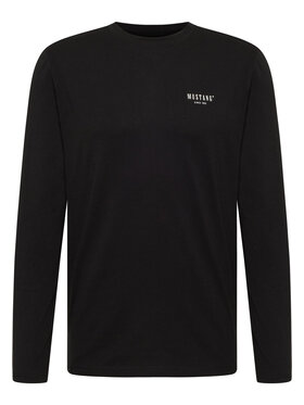 Mustang Mustang T-Shirt ASHEVILLE Czarny Regular Fit