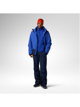 Rossignol Rossignol Spodnie narciarskie M 4Ws Blackside Insulated Pant Granatowy Regular Fit