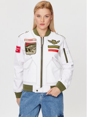 Aeronautica Militare Aeronautica Militare Яке бомбър 231AB2059DCT3084 Бял Regular Fit