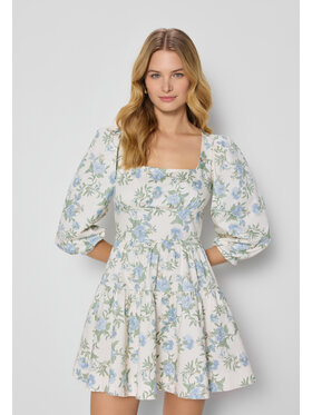 BIZUU BIZUU Každodenní šaty CHARELLA Bílá Standard Fit