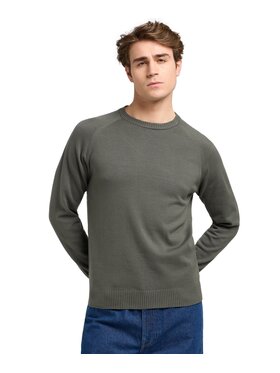 Lee Lee Sweter 112370537 Zielony Regular Fit