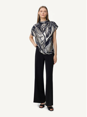 KMX Studio KMX Studio Bluzka 504560025 Czarny Straight Fit