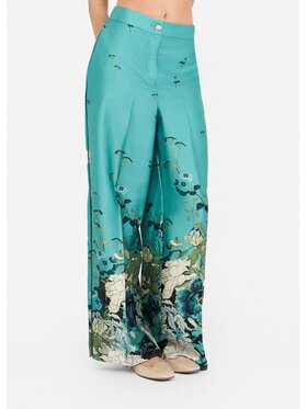 Liu Jo Liu Jo Pantalone da abito CF5301TS555M9716 Celeste Regular Fit