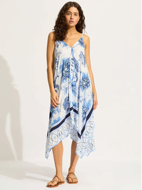 Seafolly Seafolly Sukienka plażowa 55468-DR Biały