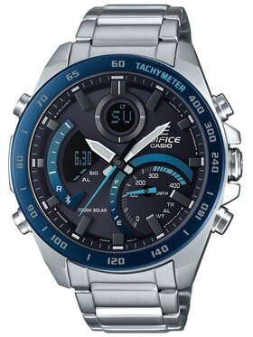 Casio Casio Hodinky ECB-900DB-1BER Strieborná
