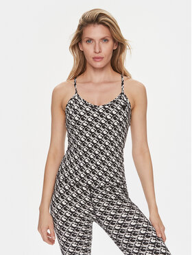 Guess Guess Top V3GP01 MC03W Czarny Slim Fit