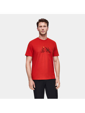 Alpinus Alpinus T-Shirt Patkhor Czerwony Regular Fit