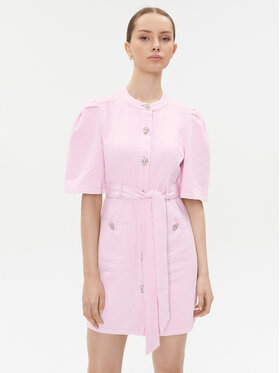 Custommade Custommade Дънкова рокля Junie 999497470 Розов Regular Fit
