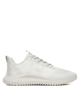 Calvin Klein Calvin Klein Sneakersy Eva Runner Lace Up Mat Mix YM0YM01442 Sivá