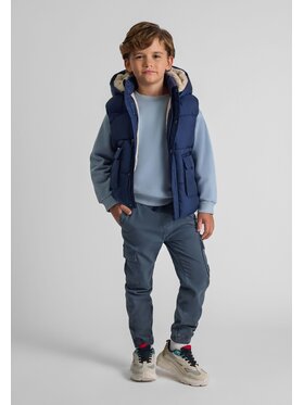 minoti minoti Kamizelka 27gilet3 Granatowy Regular Fit