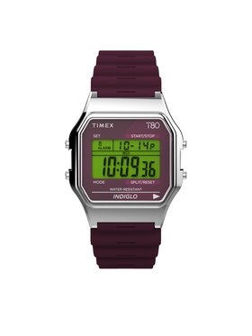 Timex Timex Часовник T80 TW2V41300 Бордо