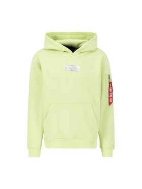 Alpha Industries Alpha Industries Bluza Metal Plate Hoodie Żółty Regular Fit