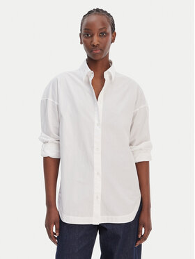 BOSS BOSS Риза C_Bostatta 50553890 Бял Oversize