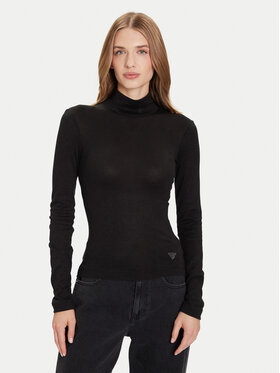 Guess Guess Rolák W4BP14 KCGM2 Černá Slim Fit