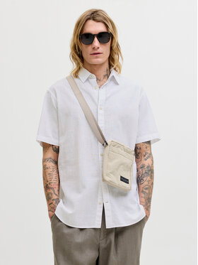 Jack & Jones Jack & Jones Риза Summer 12289160 Бял Regular Fit